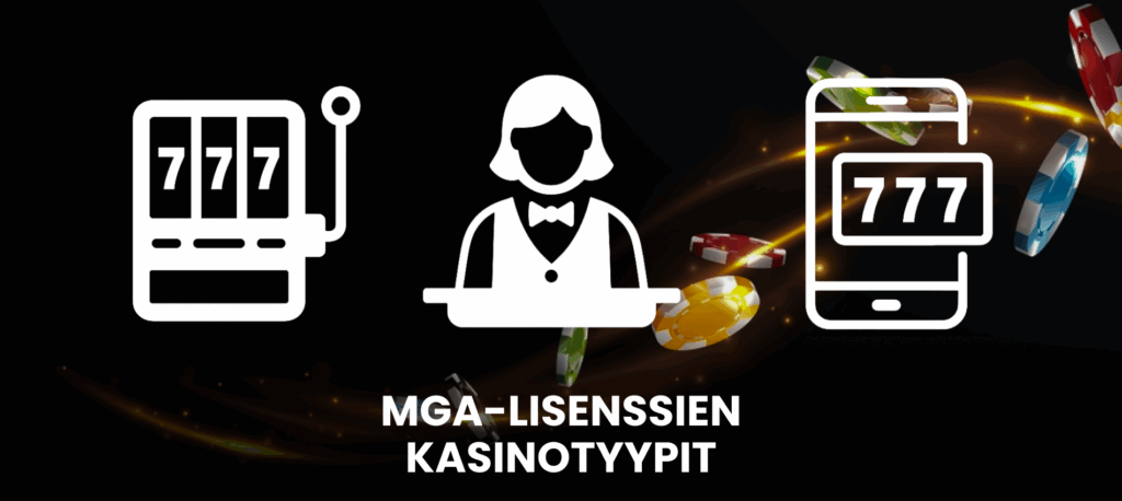 MGA-lisenssien kasinotyypit ja niille asetetut vaatimukset
